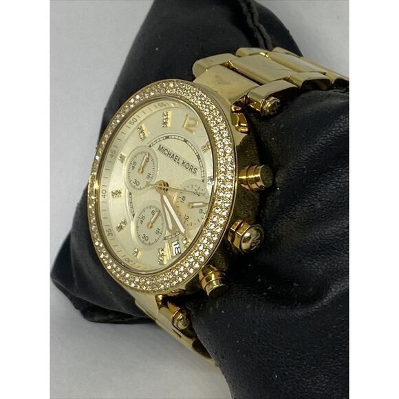 Michael Kors Parker MK5354 Womens Stainless Steel Analog Dial Quartz Watch UC668 - Picture 4 of 12